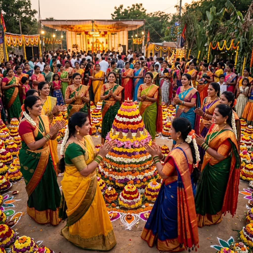 BATHUKAMMA 2026 poster