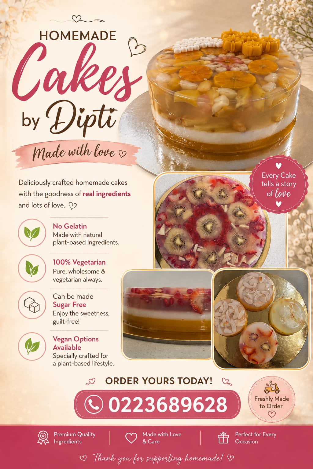 Cakes by Dipti logo